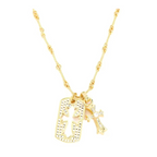 Chrome Hearts XS FILIGREE CROSS PENDANT WITH BAIL