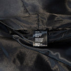 AMIRI thickened loose bomber baseball jacket black