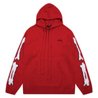 AMIRI Red Core Knitted Sweater Hoodie