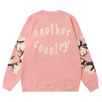 Denim Tears Kapok Pattern Printed Sweatshirts