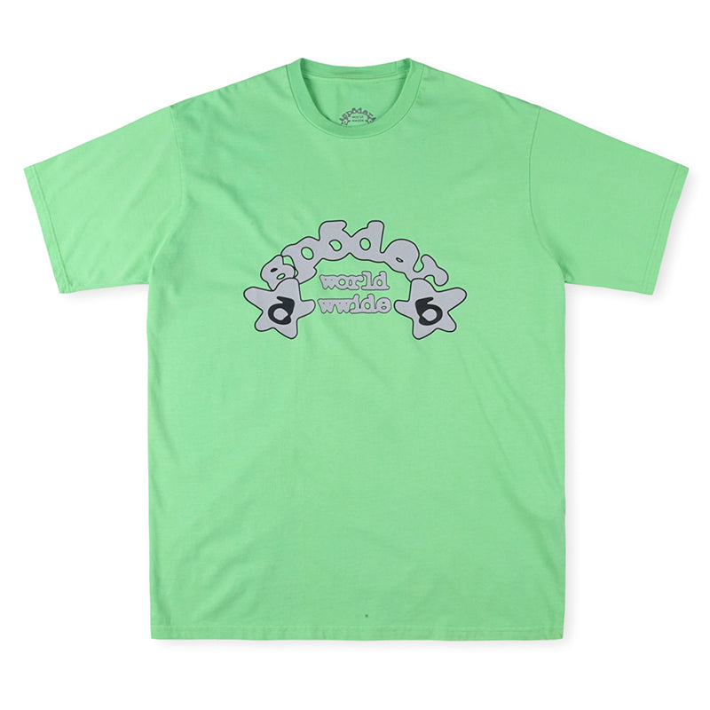 Sp5der Worldwide Tee Slime Green