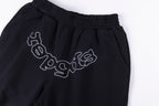 Sp5der OG Logo Sweat Shorts Black