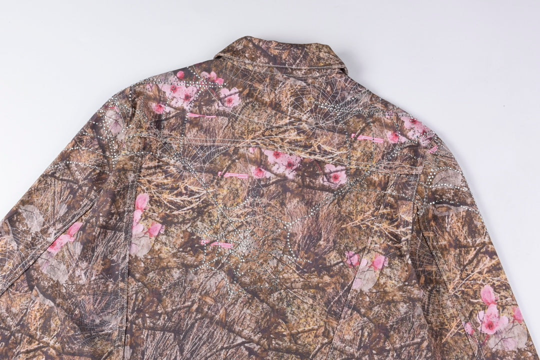 Sp5der Trucker Jacket Real Tree Camo