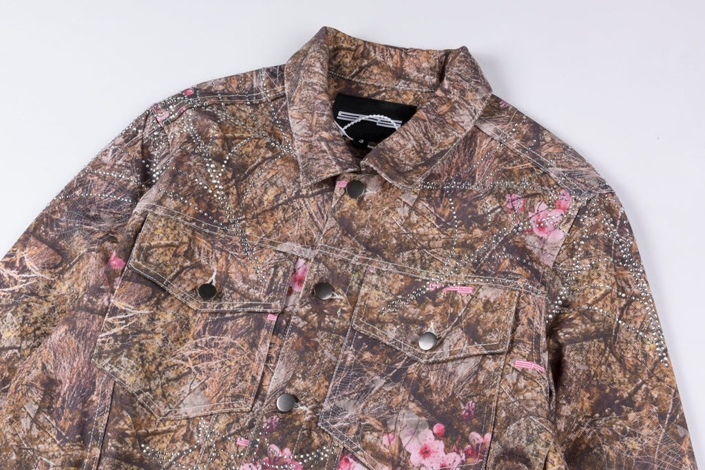 Sp5der Trucker Jacket Real Tree Camo