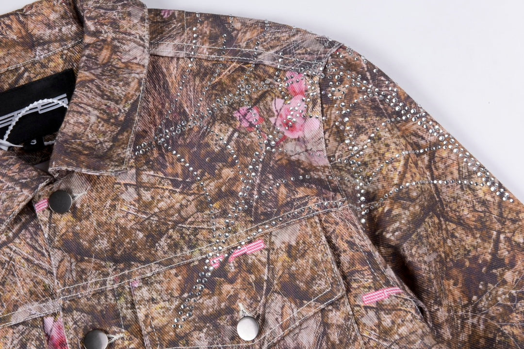 Sp5der Trucker Jacket Real Tree Camo