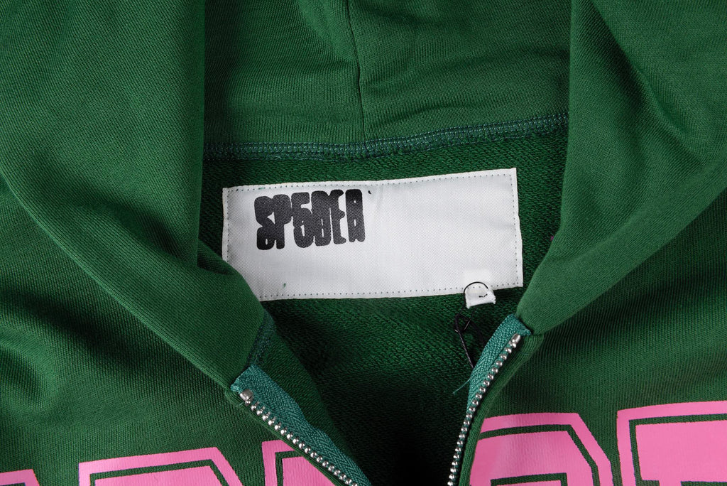 Sp5der Campers Field Zip Up Hoodie