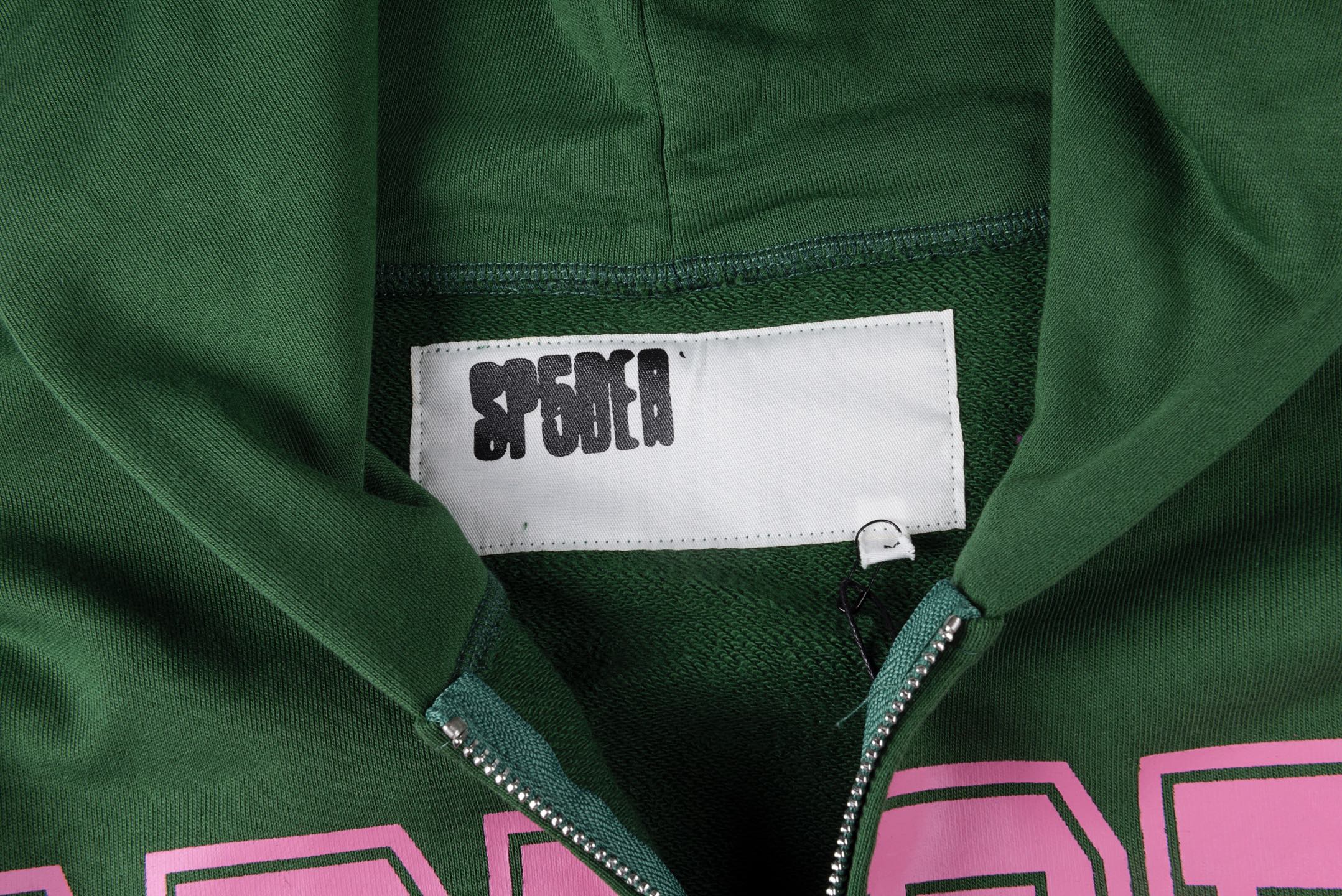 Sp5der Campers Field Zip Up Hoodie
