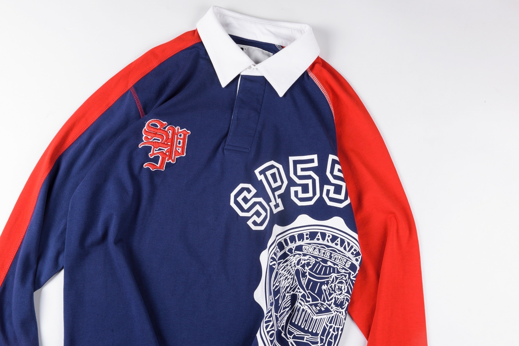 Sp5der Academy Rugby "Navy" Long sleeve Tee