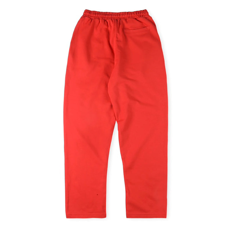 Sp5der Atlanta Open Leg Sweatpant Red