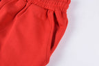 Sp5der Atlanta Open Leg Sweatpant Red