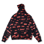 SP5DER graphic-print "Black" Hoodie