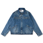 Sp5der 555555 demin jean jacket
