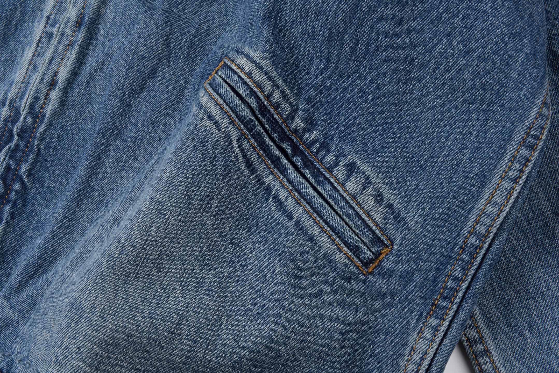 Sp5der 555555 demin jean jacket