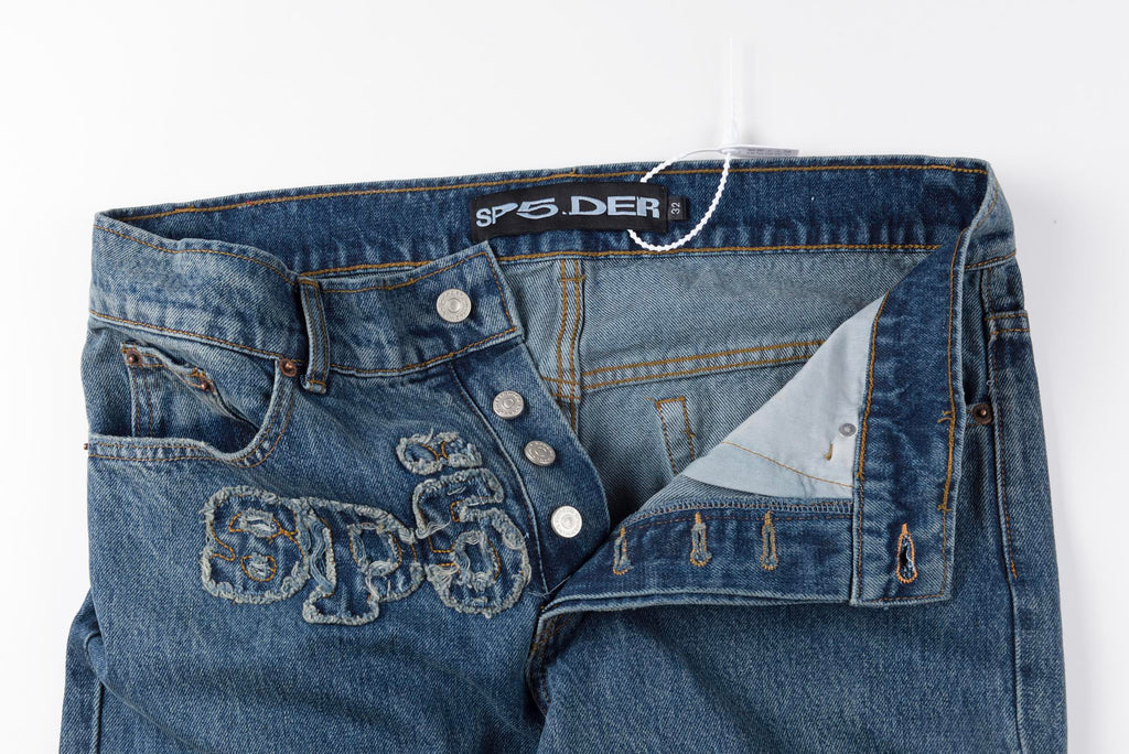 Sp5der 555555 demin jean pant