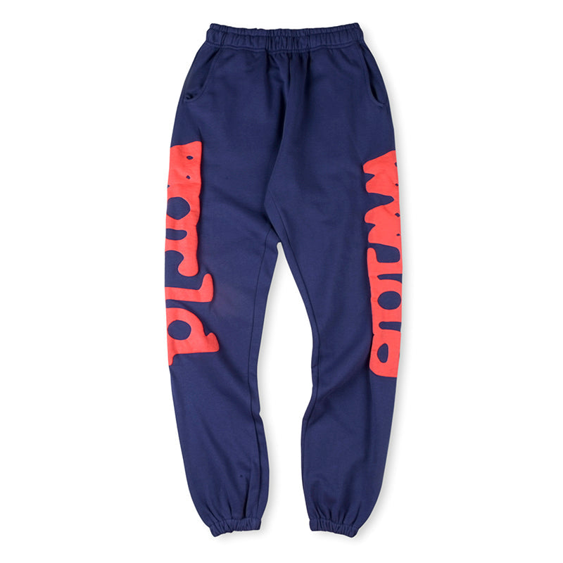 Sp5der Beluga Hoodie Pant Navy