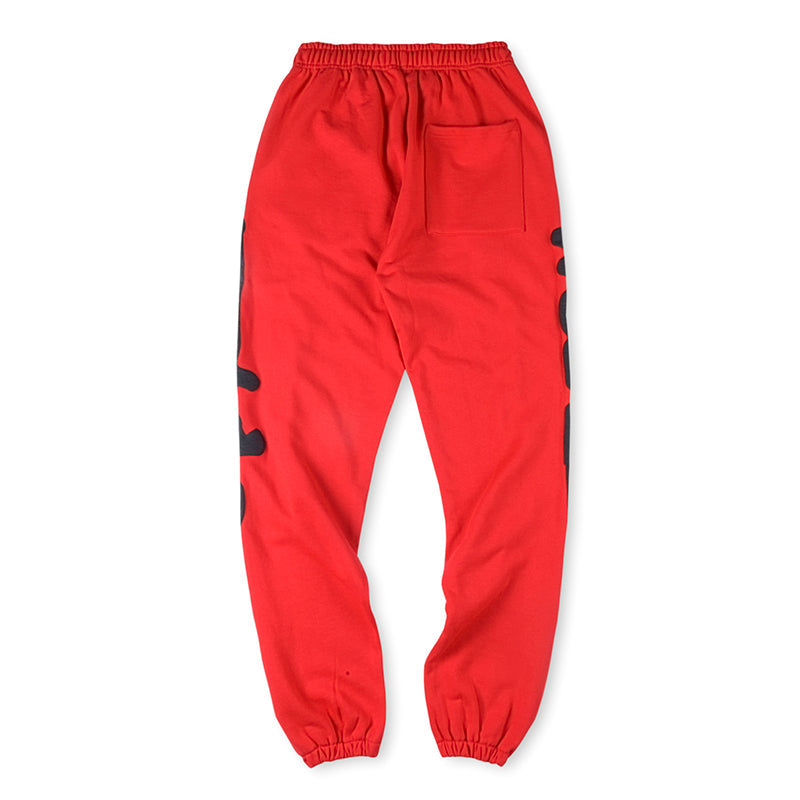 Sp5der Beluga Hoodie Pant Red