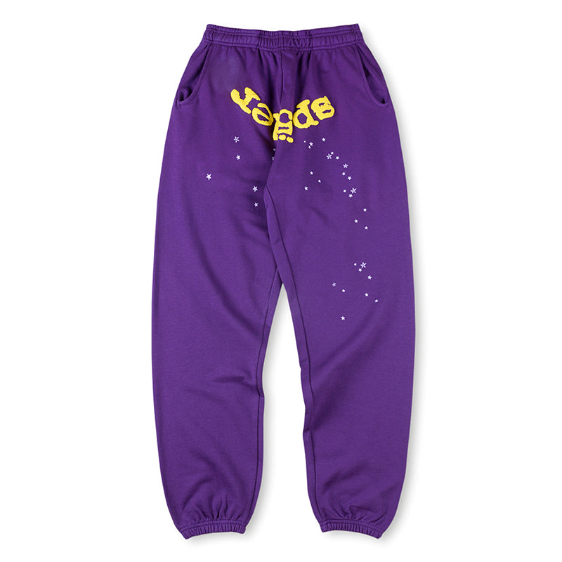 SP5DER Star OG Web V2 hoodie Purple