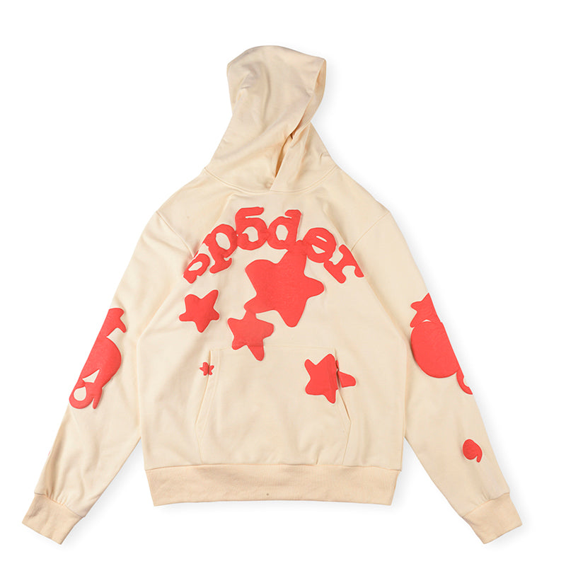 Sp5der Beluga Hoodie Pant Light beige