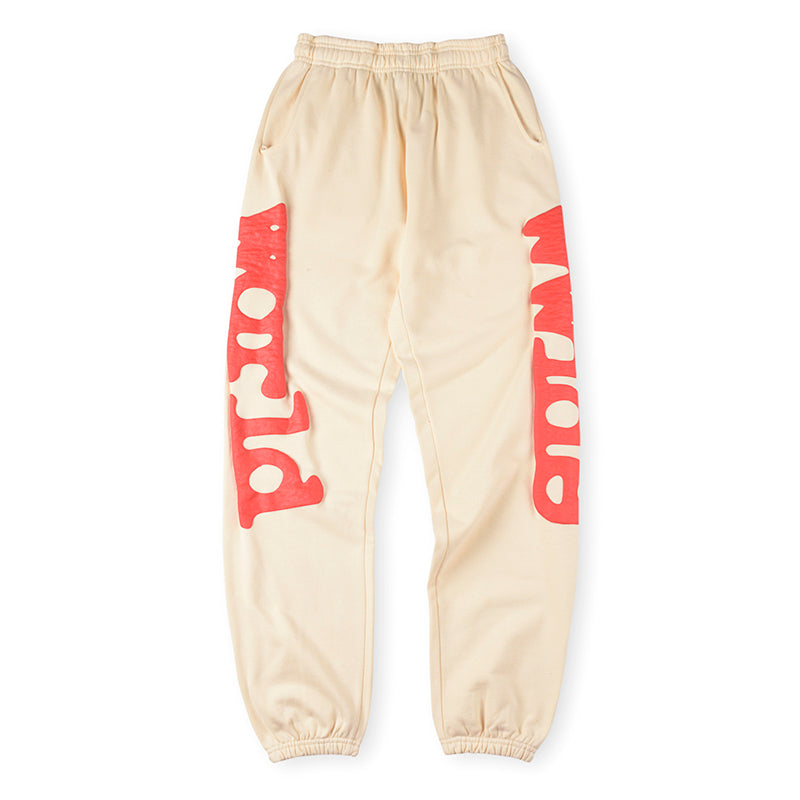 Sp5der Beluga Hoodie Pant Light beige