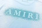 AMIRI Alphabet star embellished glitter print T-shirts