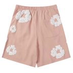 Denim Tears The Cotton Wreath Shorts Pink
