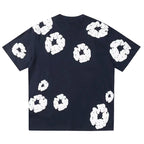 Denim Tears Men's Dark Blue T-shirt