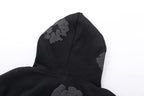 Denim Tears The Black Cotton Wreath Hoodie