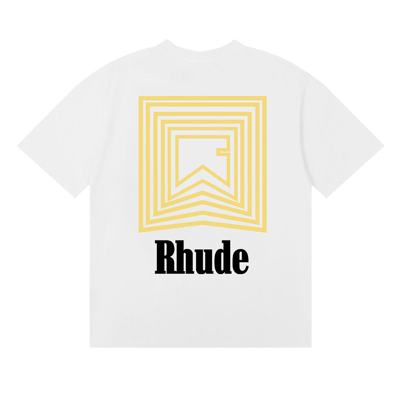 RHUDE Chevron Logo Repeat Tee