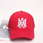 AMIRI Logo Baseball Caps Red