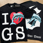 Godspeed Miami Dolphin T-Shirt Black