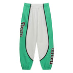 Denim Tears Green White Track Pants