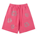 Denim Tears Cashmere Swarovski Cotton Wreath Shorts