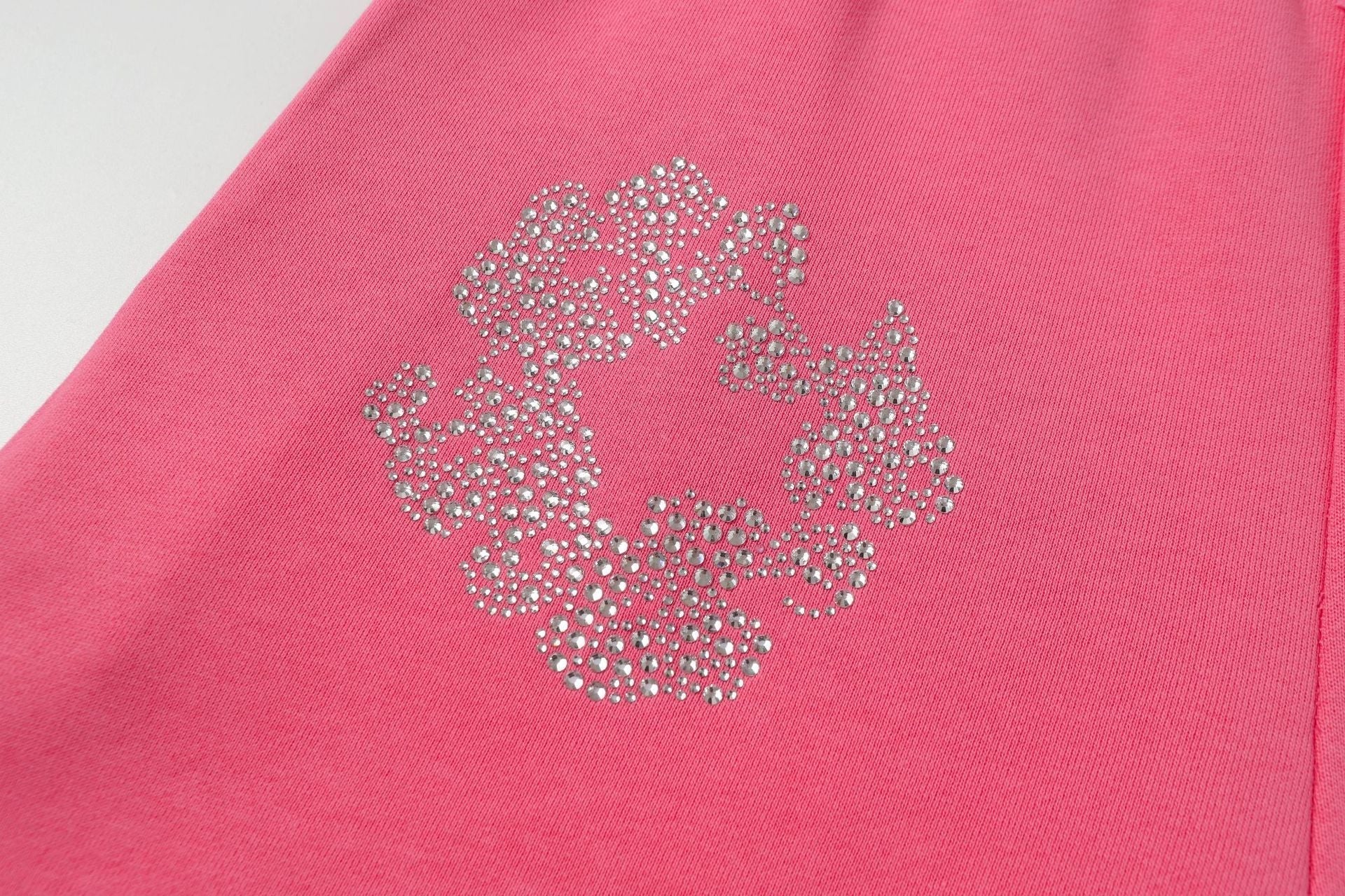 Denim Tears Cashmere Swarovski Cotton Wreath Shorts