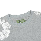 Denim Tears Crystal Patch Cotton logo Design T-Shirts