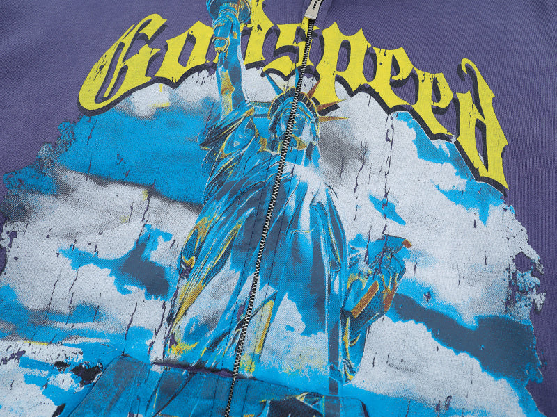 Godspeed Chrome Liberty Zip Hoodies