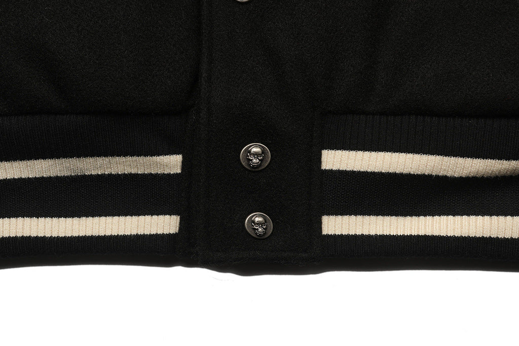 Godspeed Mankind Vs Ai Varsity Jacket Black/red