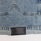 Godspeed Embroidered Letter Denim Jacket