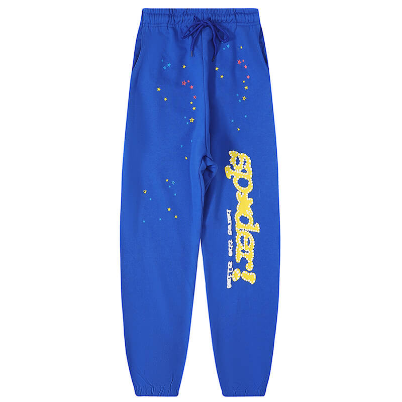 Sp5der Young Thug Pant-Blue #8307
