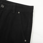 Chrome Hearts American street art cross with straight shaft Pants W10