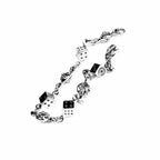 DICE AND CROSSBALL BRACELET 4