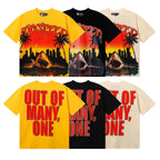 Godspeed City Coconut Tree Shark T-Shirt