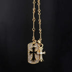 Chrome Hearts XS FILIGREE CROSS PENDANT WITH BAIL