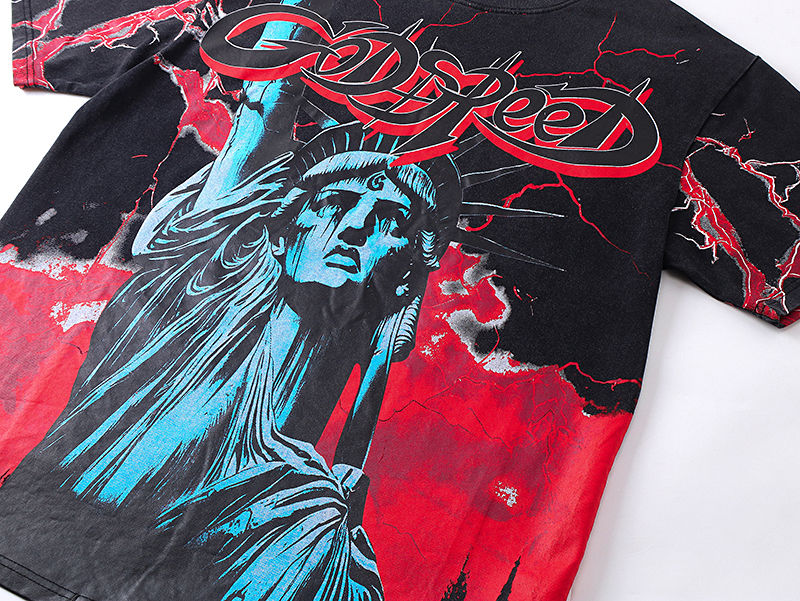 GODSPEED Statue Of Liberty T-shirt