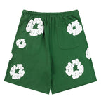 Denim Tears The Cotton Wreath Shorts Green