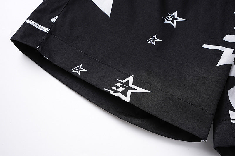 Sp5der Star Pattern Shorts