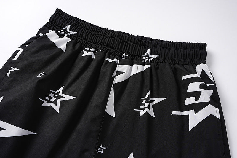 Sp5der Star Pattern Shorts