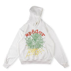 Sp5der OG Web V2 Gradient Hoodie White