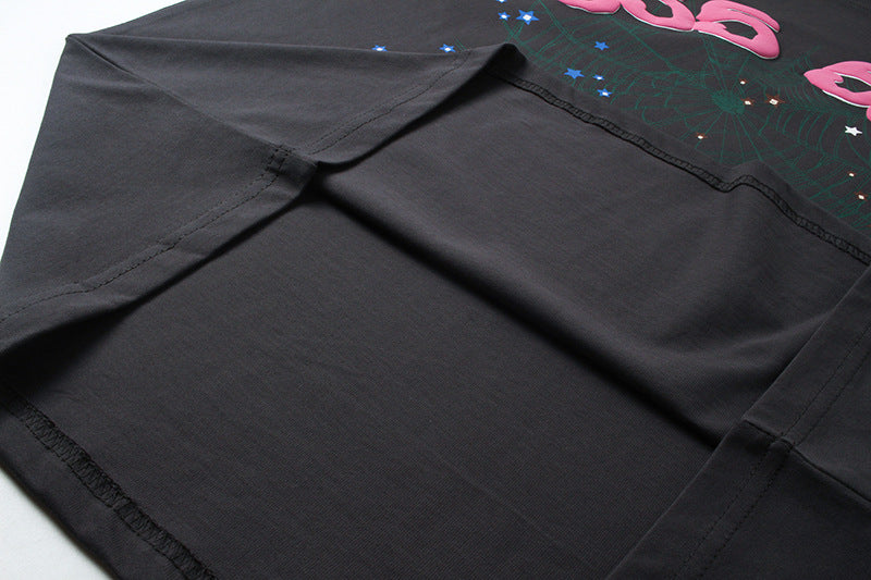 Sp5der 555555 Angel Number T-Shirt Grey