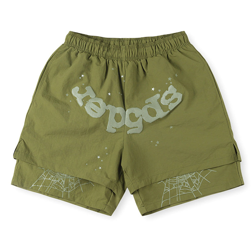 Sp5der OG Web Double Layer Short
