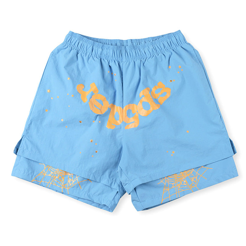 Sp5der OG Web Double Layer Short